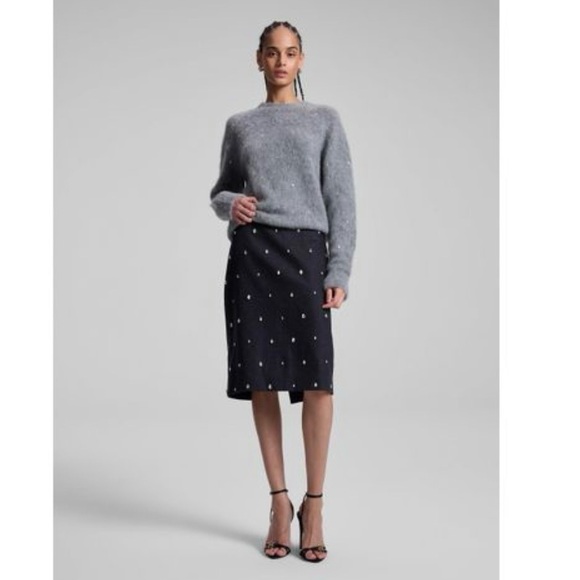A.L.C. Dresses & Skirts - A.L.C. Opal Embellished Wool Pencil Skirt